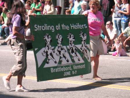 Strolling of the Heifers parade June 2009